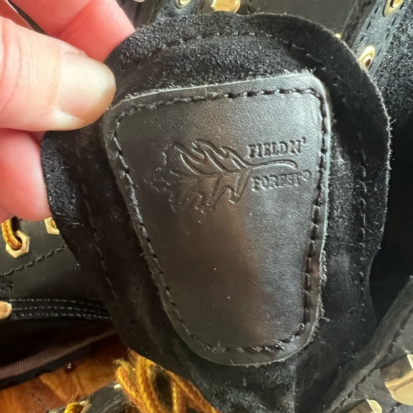 Field N Forest Logger Soft Tow Work Boot Size 8 D - Picture 6 of 8